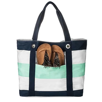 personalized canvas beach bags