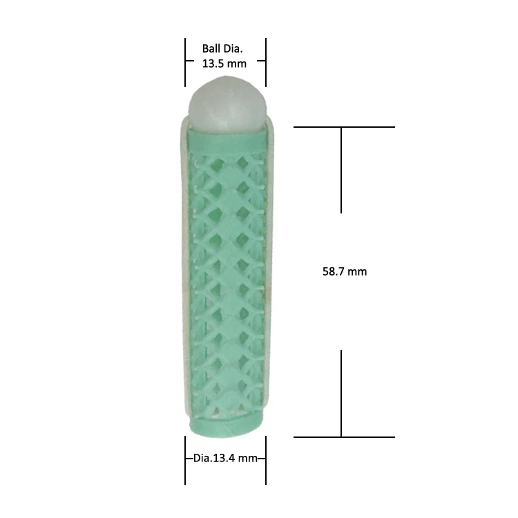 Wholesale Factory Plastic Ball Hair Rollers Curlers With Elastic Buy