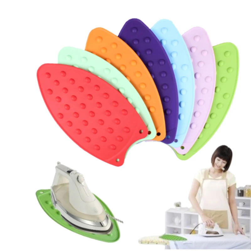 Amazon Hot Sale Multipurpose Silicone Iron Rest Pad for Ironing Board Hot Resistant Mat,Silicone Heat Resistant Iron Pad