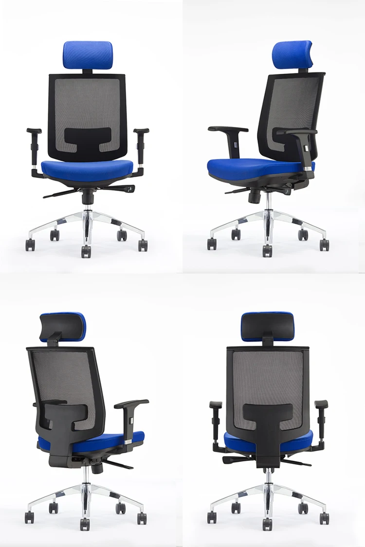 Cheemay modern ergonomic mesh executive office chair with highback headrest