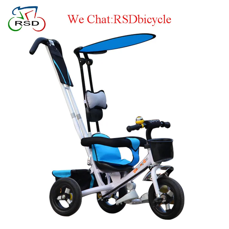 China Factory Wholesale 4 In 1 Baby Tricycle,Tricycle Kids Rotate Seat