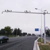 Street Lighting and monitor pole With telecommunication Tower