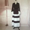 Latest design women kaftan wholesale top quality fashionable long sleeves muslim dress new model open abaya in dubai