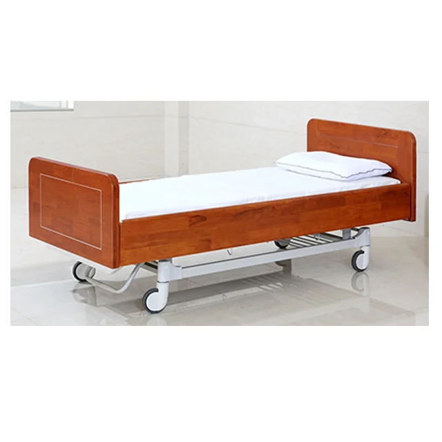 Yfd5168k(vi) Vip Electric Wooden Hospital Bed For Elderly Buy