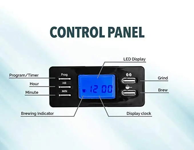 Coffee Maker With Builtin Grinder App Controlled Beans Or Pre