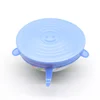 Fit Various Sizes And Shapes Freezer Safe Stretchy Silicone Stretch Lid Sets Reusable Bowl Food Cover Lids Pack Of 6 For Bowls
