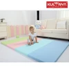 4'x6' Kids four folding XPE / EPE foam mat / play and gym mat four colors eco-friendly