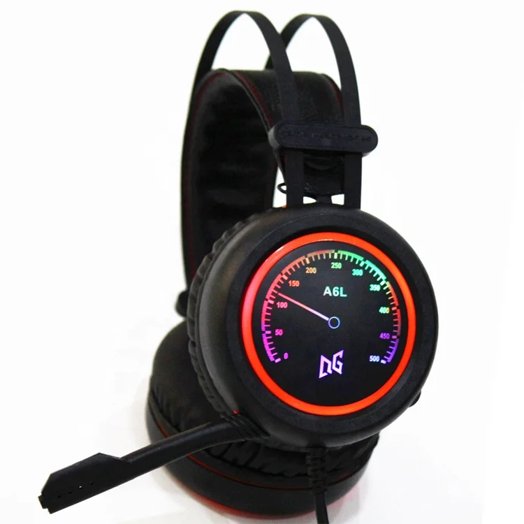 waterproof, Noise cancelling 3.5mm Stereo sound Gaming Headphone Headset with Mic Stereo Bass Earphone LED Light for PC Laptop