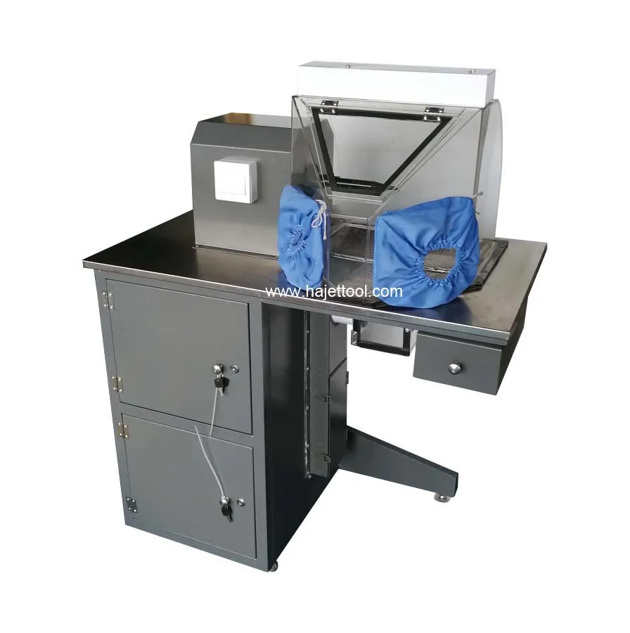 Gold Polishing Machine 0.92kw Polishing Machine With Dust Collector