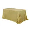 Pink Sequins Embroidery Sequin Tablecloth Wedding