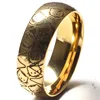 Fine Jewelry Hello Kitty dome gold plated Tungsten Carbide Ring