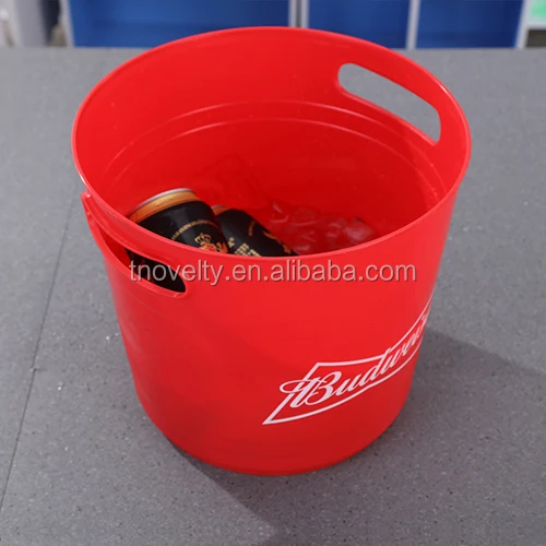 6l Pp Cheap Plastic Ice Bucket Bar Wine Ice Bucket Hot Sale Beer Wine
