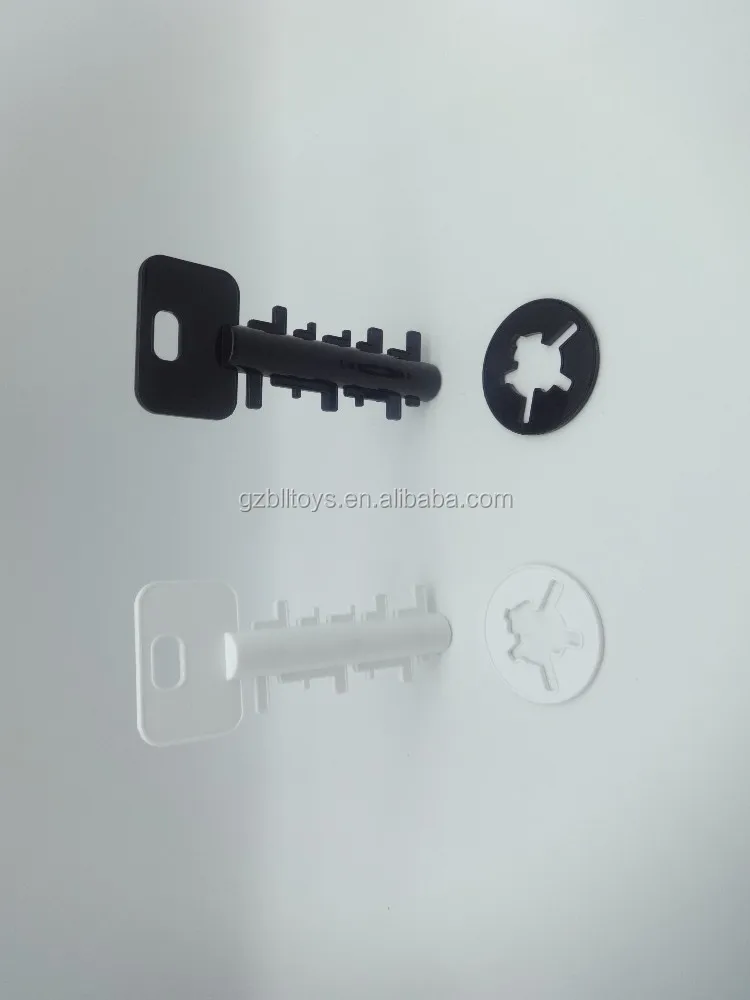 plastic lock and key toy