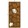 2018 new ideas corten steel metal screen panels with leafs or flowers