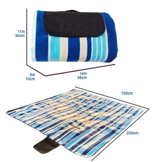 Wholesale Foldable Outdoor Travel Hiking Beaches Camping Picnic Blanket