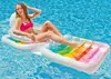 FOLDING LOUNGE CHAIR POOL INFLATABLE LOUNGER,water floating mat for sale from audiinflatables