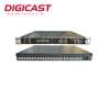 (DMB-9012E) Multi Channels FTA 4 8 12 16 20 24 Tuners DVB-S S2 to IP Gateway with 256*SPTS 14*MPTS UDP Multicast Unicast out