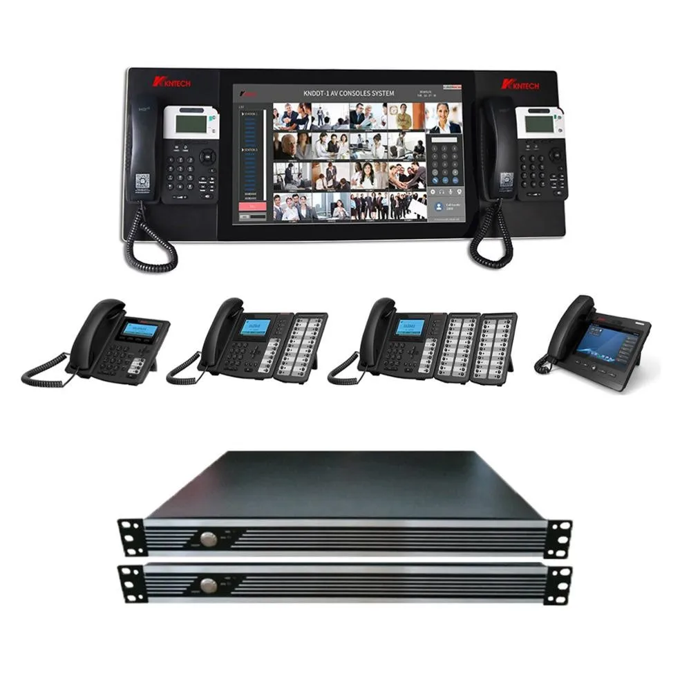 Pbx Phone System For Broadcast Sip Server Kntd-50 Up To 5000 User In ...