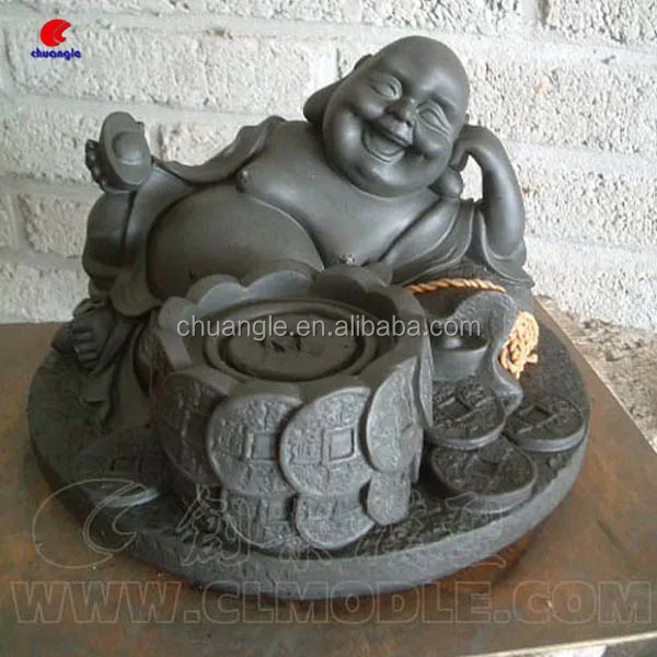 buddha clay model