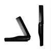 simple man travel business foldable plastic black comb