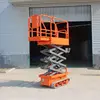 small tracked crawler scissor lift full automatic aerial working lifting platform
