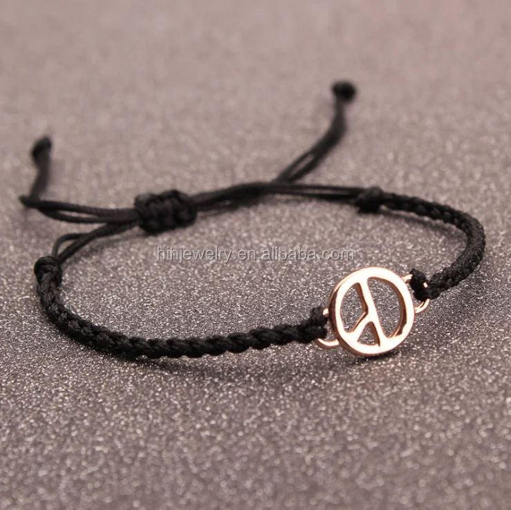 Pulseira preta fina Clearance