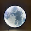 Wall hanging moon mirror light cosmetic mirror lamp wholesale mirror lamp double use