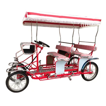 Best selling Park Sightseeing 4  Person Surrey Bike Cycles 