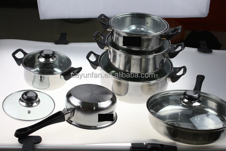 Stainless Steel Capsule Bottom Cookwares /sandwich Bottom Stainless Steel Cookware