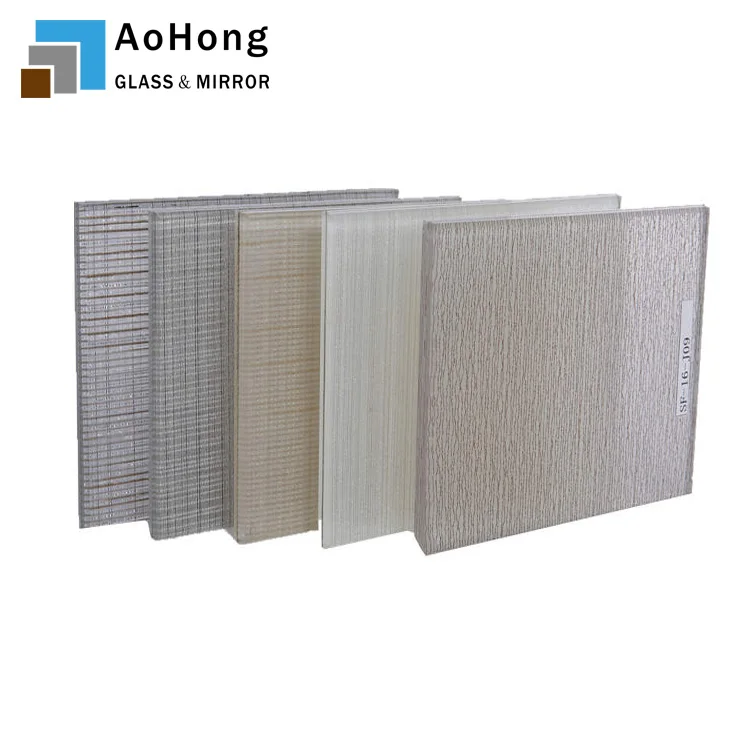 6.3842.3mm Decorative Interlayer Laminated Glass, View Decorative