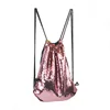 Custom Pattern Big Capacity Magic Sequin Backpack Drawstring