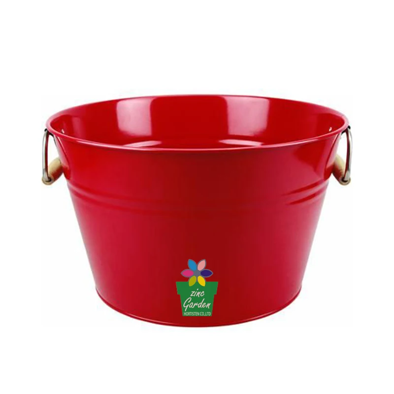 Corona Beer Ice Bucket Metal Galvanized Bucket Champagne Ice Cream