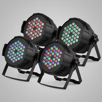 Dmx 512 Color Change Dj Lighting Home Party 8pcs 36 X 3w Led Par Dmx 512 Color Change Dj Lighting Home Party 8pcs 36 X 3w Led Par Stage