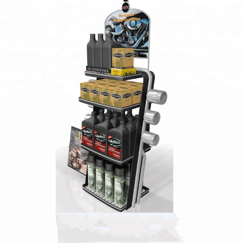 High End Car Lubricant Accessory Shelf Display Stand Buy Car