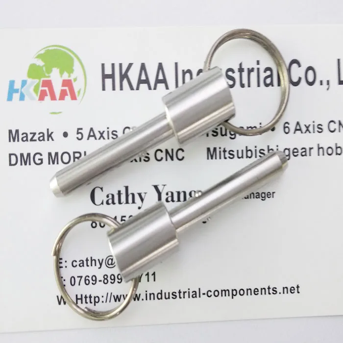 Custom Alloy Steel Quick Release Shackle Pin Lifting Ball Lock Pin