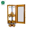 9 guide wheels granite wire cable saw cutting machine