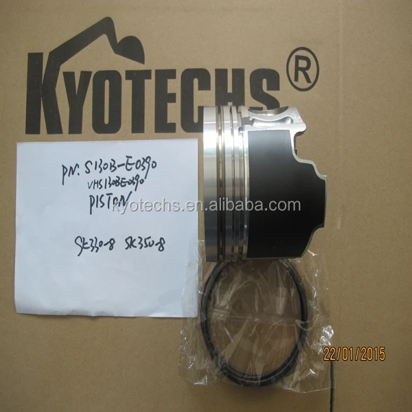 PISTION FOR S130B-E0390 VHS130BE0390 SK330-8 SK350-8 .jpg