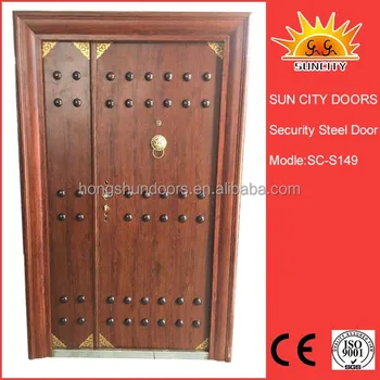 Sc-s149 Antique Design Wholesale Wrought Iron Double Entry Front ... Sc-s149 Antique Design Wholesale Wrought Iron Double Entry Front ...