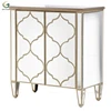Venetian Mirrored Gold Patterned Ornate 2 Door Sideboard Furniture