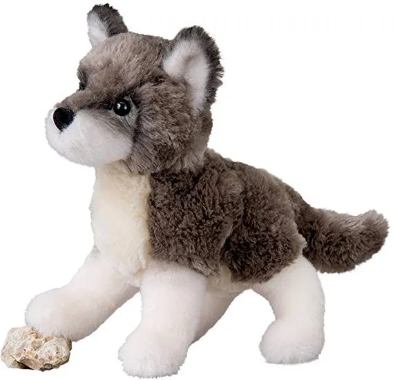 black wolf stuffed animal