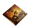 Manufacturers custom creative exquisite chocolate gift wrapping paper box with local UV custom printing convex logo