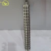 High level of defined filtration efficiency gas coalescer and gas particle filter elements