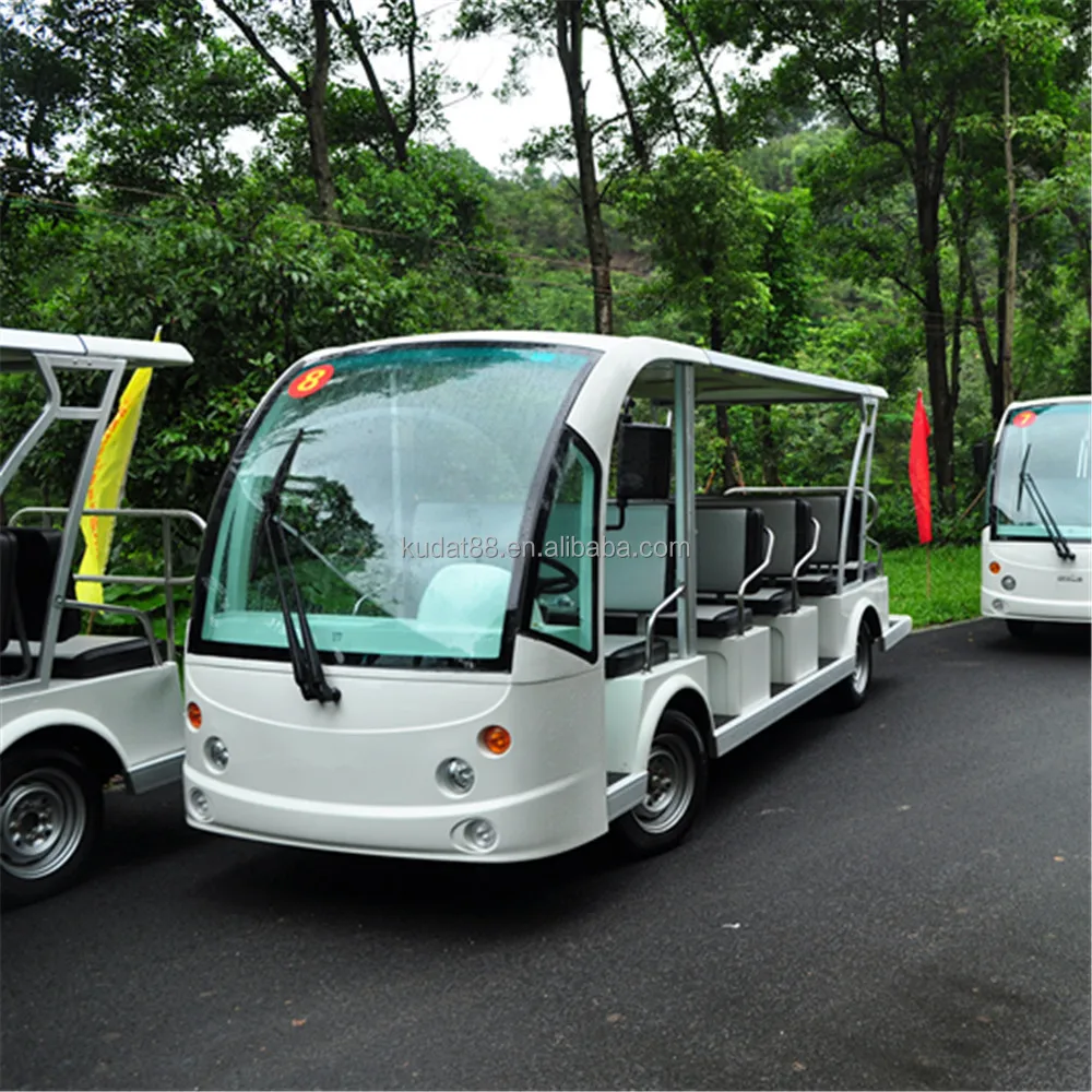Open Top Sightseeing Bus(electric 48v Cart,14 Seater Sightseeing Car