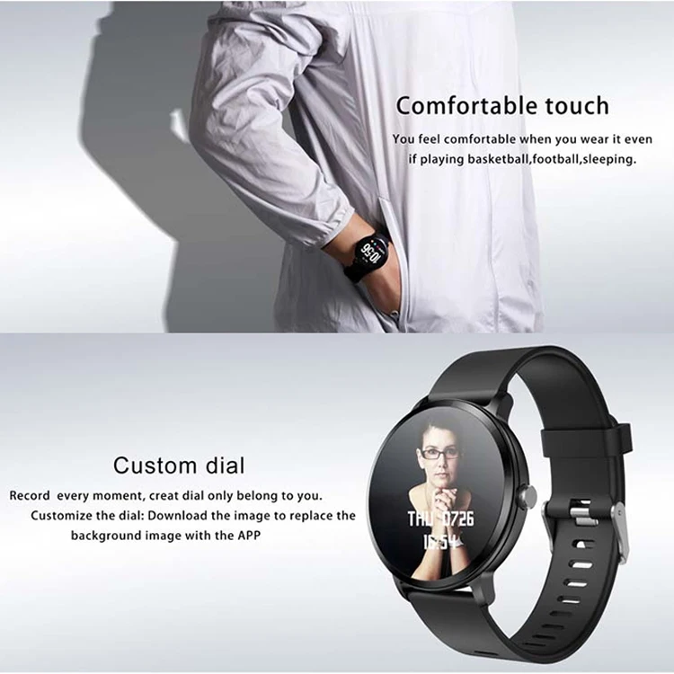 2021 smart watch v11 waterproof wrist activity tracker Steps Distance Calories Heart rate monitor smartwatch V11
