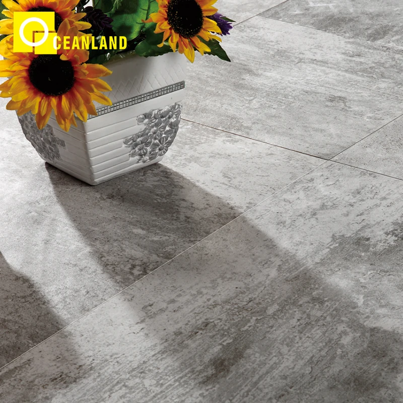 24x24 Big Sale Grey Flower Patterned Gres Monococcion Floor Tile Buy   24x24 Big Sale Grey Flower Patterned Gres 