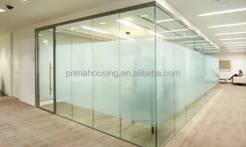 economic types of modern office glass partition wall buy types of