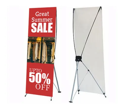  80 180cm Size Banner Roll Up Banner Stand Aluminum New 