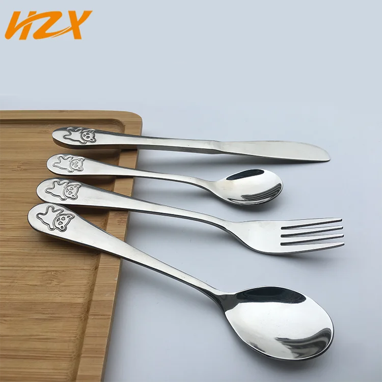 child fork and spoon