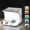 Dropshipping in stock PULUZ Mini LED Photography Shadowless Light Lamp Panel Pad + Studio Shooting Tent Box, Acrylic Material