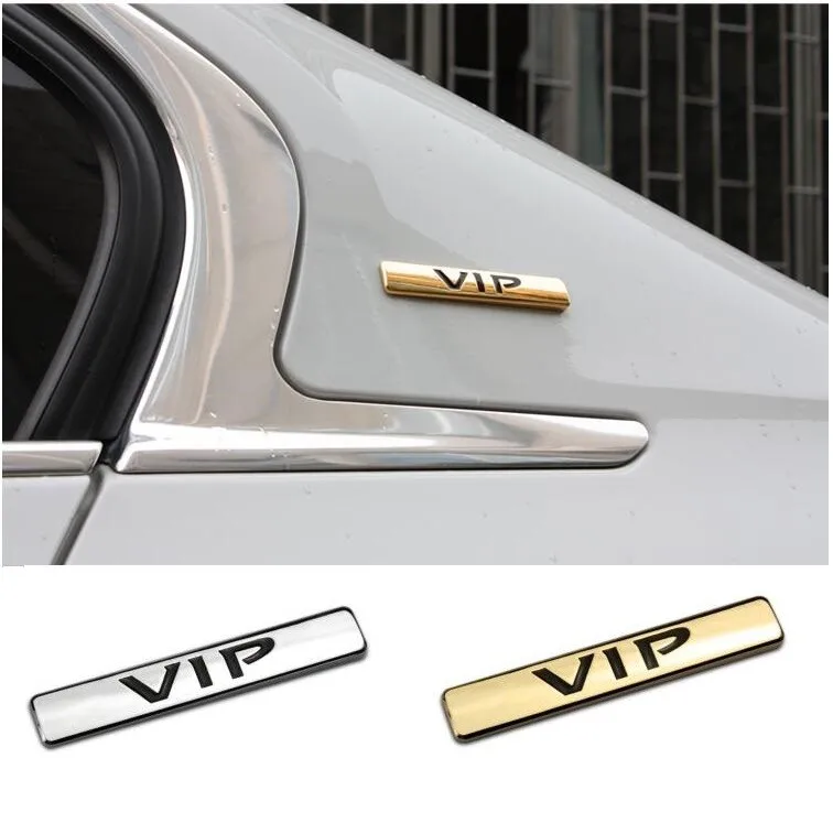 Gro handel Benutzerdefinierte Vip Zeichen Auto Abzeichen Und Vip Logo 